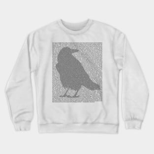 Edgar Allan Poe Poem - The Raven 1 Crewneck Sweatshirt